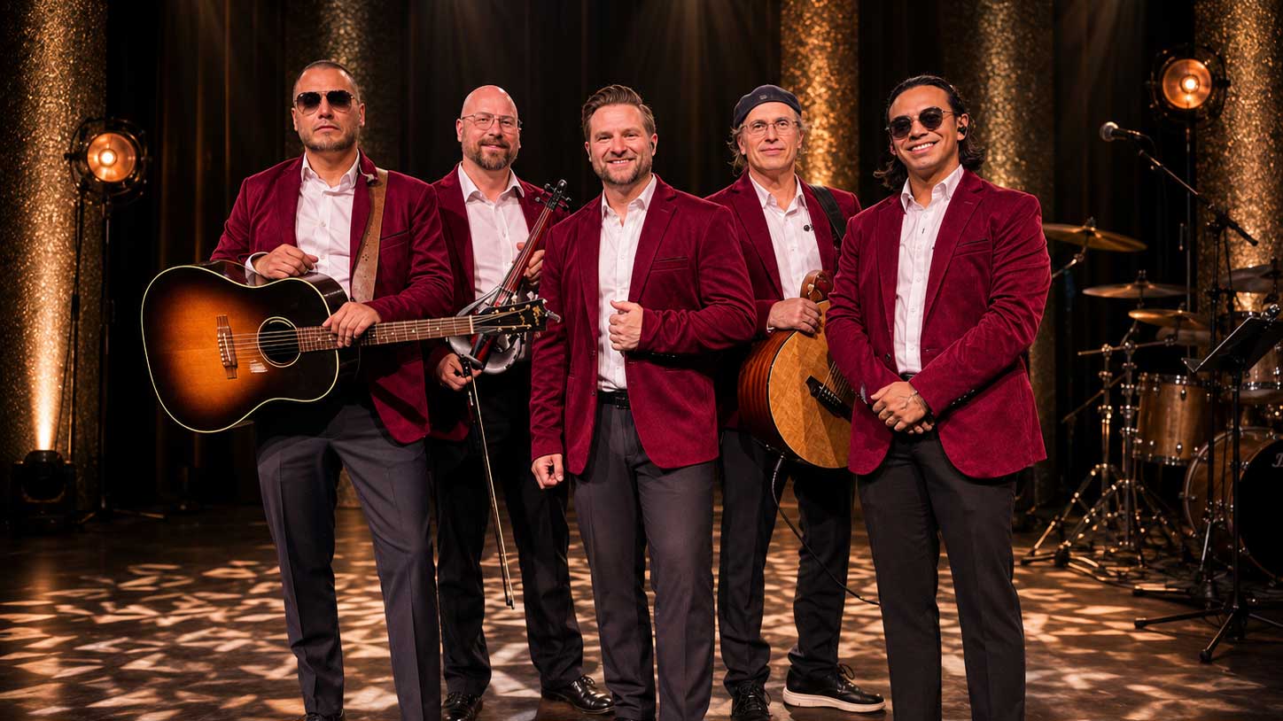 String Lights performing live