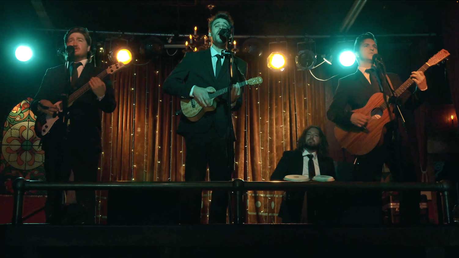 The Birdwatchers performing live